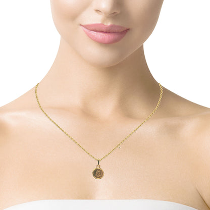 Breloque Ange Gardien en Or Jaune 14 carats